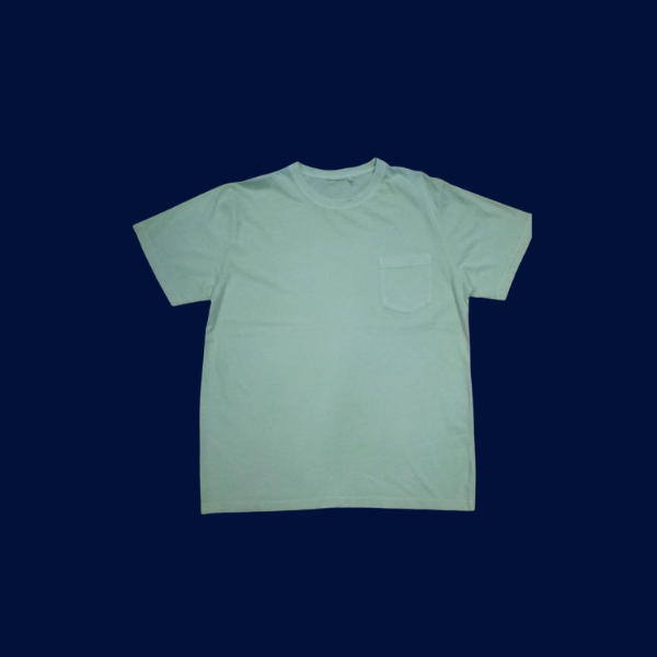 Crew Neck Tee With Pocket